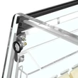 Tefcold VS SL Fekete impulzus hűtő – 190 L – rozsdamentes (inox)