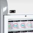 Tefcold Mini Fali fagyasztó – 170 L – 2 önzáródó, fűtött üvegajtó