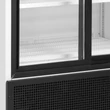Tefcold Kétajtós bemutató hűtő – 462 L – reklámfelülettel