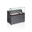 Tefcold Statikus Fagyipult  – 184 L – rozsdamentes (inox) - 6 tégely