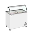Tefcold Fagyipult – 255 L – fehér - 7 tégely