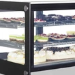 Tefcold Hűtött asztali bemutatóvitrin – 67 L – rozsdamentes (inox)