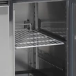 Tefcold Rozsdamentes mélyhűtött munkaasztal, 4 ajtós - oldalsó kompresszor