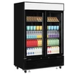 Tefcold Bemutató hűtő – 922 L – 2 ajtós -  reklámfelülettel