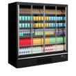 Tefcold Galaxy+ Fekete Szupermarket többpolcos hűtő – 943 L – 4 ajtós