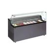 Tefcold Statikus Fagyipult  – 306 L – rozsdamentes (inox) - 9 tégely