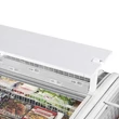 Tefcold A-F Antracit szupermarket fagyasztó – 334 L – 1190×605×620 mm