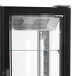 Tefcold Hűtött bemutató vitrin (fagyasztás ) – 248 L – rozsdamentes (inox)