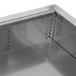 Tefcold Rozsdamentes statikus hűtésű medence – 159 L – beépíthető