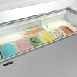 Tefcold Fagyipult – 325 L – fehér - 9 tégely