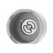 Elektromos leves melegentartó 8 literes – Fehér – UNIQ HENDI – 230V/500W – 366x(H)325mm
