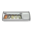 Sushi vitrin - 5x GN 1/3 - 1307x450x330 mm