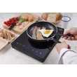 Indukciós főzőlap 2000W Black Termékcsalád -230V -293x373x56 mm