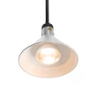 Függesztett melegentartó lámpa kúp alakú -230 V -250 W -275x250