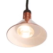 Függesztett melegentartó lámpa kúp alakú -230 V -250 W -275x250