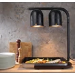 2 lámpás infravörös melegentartó híd - 230 V -500 W -453x360x790