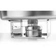Leveses Chafing edény tükör fényezéssel - 10 l - 420x380 mm