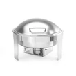 kerek Chafing edény szatén fényezéssel - 6 l465x420x320 mm