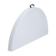 Büfé asztal kerek összehajtható 1520x740 mm