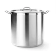 Magas fazék- fedővel - 50 l - o400x400 mm