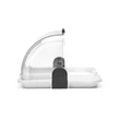 Bemutatótálca rolltop fedővel - 465x310x190 mm
