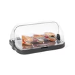 Hűthető bemutatótálca rolltop fedővel -440x320x205 mm