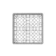Mosogatókosár poharaknak  500x500x104 mm