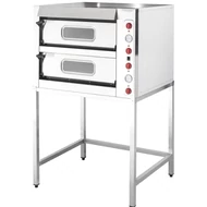 Pizzakemence sütő kétaknás 4+4-es ipari Ferrara-Forni Prémium