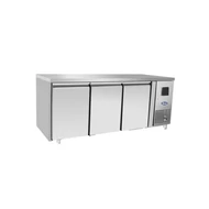 Háromajtós hűtőpult munkalappal GN 1/1 400 liter Atosa