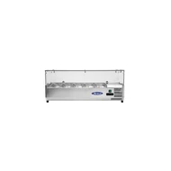 Feltéthűtő üveg felépítménnyel GN 1/3 VRX 1200/380 Atosa