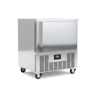 Sokkoló hűtő fagyasztó 5 tálcás GN1/1 és 600×400 EVCO HACCP digitális vezérlő ipari