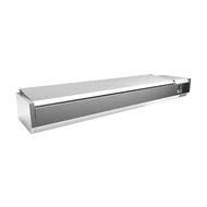 Feltéthűtő ipari 200 cm-es 9xGN1/3 vagy 18xGN1/6-os RM tetővel,az éjszakai tárolásra