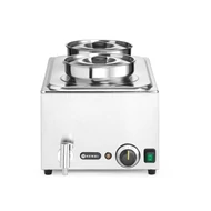 HENDI Ranger bain-marie készlet 2×4 literes tartállyal és fedéllel, HENDI, 8L, 220-240V/1000W, 604x332x(H)315mm
