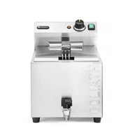 HENDI GOLIATH olajsütő leeresztő csappal, HENDI, 10L, 400V/10200W, 300x585x(H)392mm