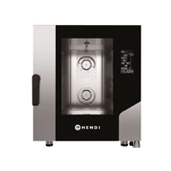 Hőlégbefúvásos gőzsütő érintéssel 7x GN 1/1, HENDI, 400V/10400W, 730x849x(H)850mm