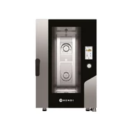 Hőlégbefúvásos gőzsütő – Touch 11 x GN 1/1, elektromos, közvetlen gőzzel és érintőképernyővel vezérelhető, HENDI, 730x785x(H)1130mm