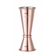 Jigger 30/50 ml, BarUp, Rézvörös, ⌀45x(H)114mm