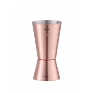 Jigger 25/50 ml, BarUp, Rézvörös, ⌀42x(H)86mm