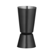 Jigger 25/35 ml, BarUp, Fekete, ⌀40x(H)75mm
