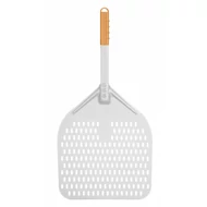 Rövid nyéllel perforált pizza lapát, HENDI, 350x710mm
