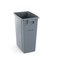 Keskeny hulladékgyűjtő tartály, AmerBox, 60L, Világos szürke, 455x315x(H)580mm