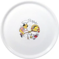 Pizzatányér, hagyományos, HENDI, Fehér, ⌀310mm