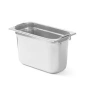 GN tartály visszahúzható fogantyúkkal, HENDI, Profi Line, GN 1/3, 3,9L, 325x176x(H)100mm