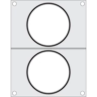 Tálcatömítő mátrix, HENDI, 2 db levestartály ø115 mm