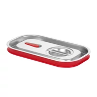 GN tető szilikon tömítéssel, HENDI, Kitchen Termékcsalád, GN 1/4, 265x162mm