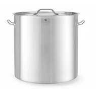 Magasan lábas - fedővel, HENDI, Budget Line, 98L, ⌀500x(H)500mm