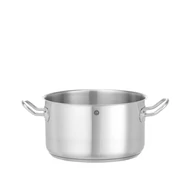 Főzőedény közepes méretű - fedél nélkül, HENDI, Kitchen Line, 6L, ⌀240x(H)135mm