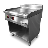 Rostlap elektromos 80 cm, 700mélységű széria, főzősorba, ipari, Ferrara Professional