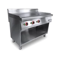Rostlap elektromos 120 cm, 700 mélységű széria, főzősorba, ipari, Ferrara Professional