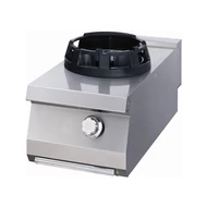 Maxima Premium Wok főző - gáz - 28,5cm főzőgyűrű - egyszemélyes - 90cm mélységű